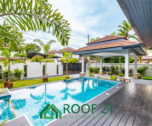 Luxurious Living in a Newly Renovated House with Private Pool Great Location: Close to Nong Nooch Garden and Khao Chi Chanin Pattaya S-0686Y