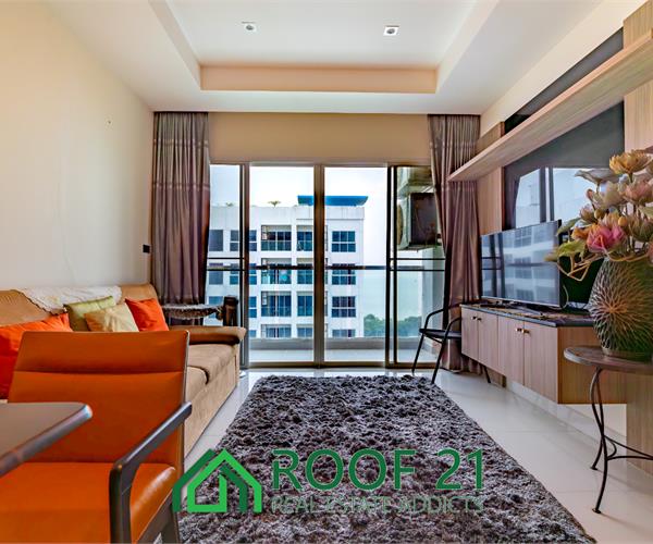 Condominium at Jomtien beach Fully Furnished, 1 Bedroom, size 41 sqm., a special price at 2.45MB Baht! / S-0750-2K