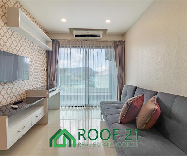 For Sale !! Sea and Sky Condo Bang Saray 1 bedroom 1 bathroom close to the sea comes with mountain views. In a quiet location / S-0776K