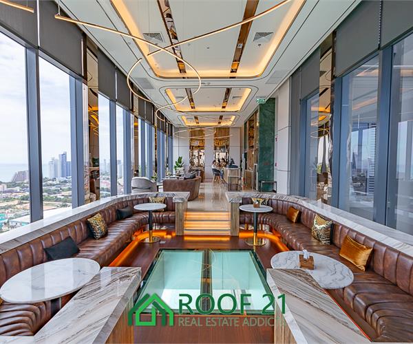 Rare Item! THE ONCE 1BR 12 floor near Terminal 21 Pattaya / S-0578