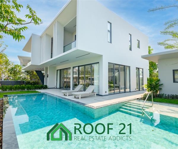 Type B, Crafted to Perfection Pool Villas in Huay Yai, Pattaya Living Space of 550 sq.m.